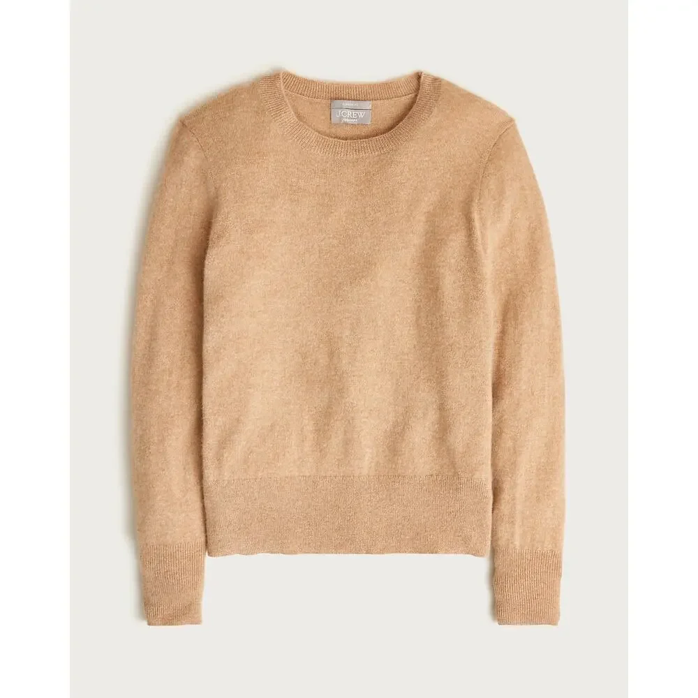 J.Crew Cashmere Classic-Fit Crewneck Sweater Women's Size M NWT